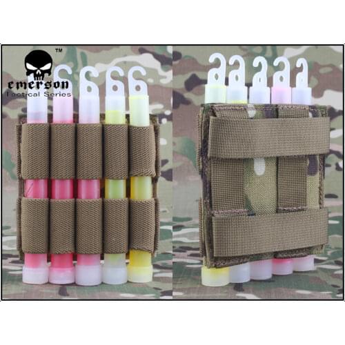 EmersonGear Military Light Stick Pouch Combat Molle Pouch EM6033