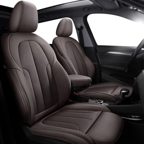 ZHOUSHENGLEE Make Custom Leather car seat covers For AUDI Q3 Q5 A4 A3 A6 Q7 A1 A5 A7 A8 TT R8 car accessories auto styling