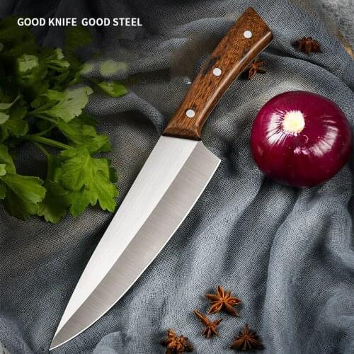 Kitchen Knife Household Kitchen Knife Stainless Steel Meat Chopping Knife Chef Special Fruit Knife Japanese Sushi Slicing Knife