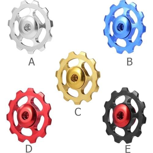 MTB 11T Bicycle Rear CNC Road Bike Guide Roller Bike Derailleur Wheel Ceramic Guide Roller Idler Part Cycling Accessory