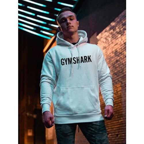 2020 Autumn Winter Hoodies Mens Fitness Running Sports Hooded Pullover Casual Fashion Streetwear Sportswear Loose Clothing