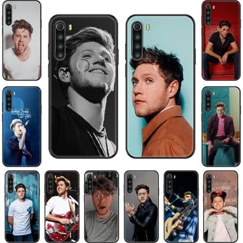 Singer Niall Horan Phone case For Xiaomi Redmi Note S2 4 5 6 7 8 A S X Plus Pro black painting back silicone Etui pretty coque