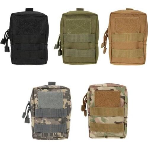 EDC Pouch Tactical Molle Hunting Bag Pouch Portable Medical Pouch Waist Pack for Outdoor Tactical Belts Shoulder Backpack