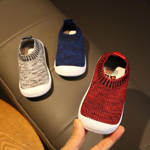 Comfortable Non-slip Shoes Kid Baby Bottom First Walkers Shoes Breathable Infant Toddler Shoes Girls Boy Casual Mesh Shoes Soft
