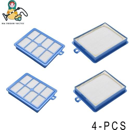 4PC/LOT S-Filter HEPA Exhaust Filter For Vacuum Cleaner Philips Performer/Expert/Ultimate Jewel Marathon PowerPro Cleaner Parts