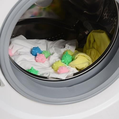 5/8/12pcs [Good Things In Life] Magic Laundry Ball Increase Friction The Laundry Is Cleaner Mesh Bag with [Dropshipping ]