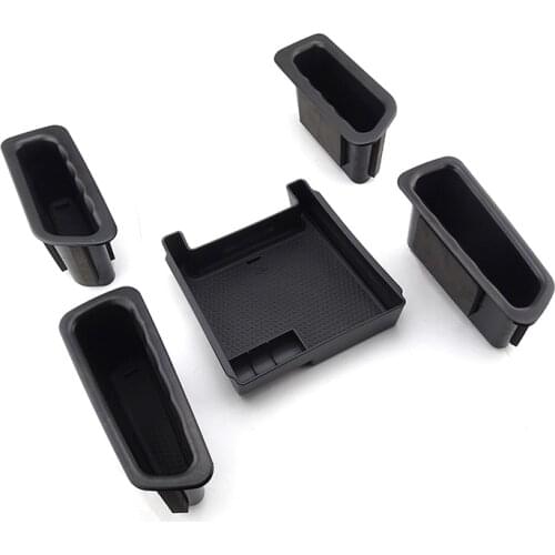 Car interior accessories Center Console Secondary Organizer inside door handle Armrest storage box for Volvo xc60 s60 v60 2010-2