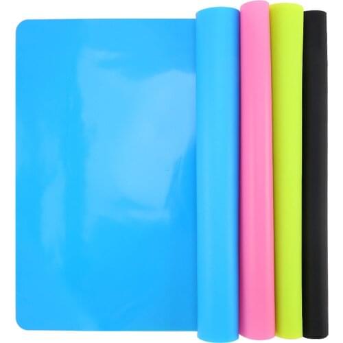 15.7" x 11.7" Large Silicone Sheet For Crafts,Epoxy Resin Accessories For Jewelry,Jewelry Casting Moulds Mat, Silicone Placemat