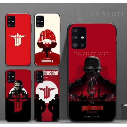 Game Wolfenstein 2 The New Colossus Phone Case For Samsung A50 A51 A71 A20E A20S S10 S20 S21 S30 Plus ultra 5G M11