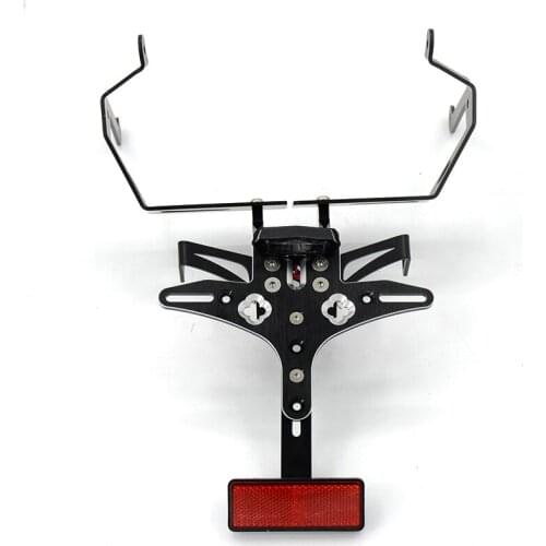 CNC Aluminum Motorcycle Adjustable License Plate Holder Bracket For Honda CBR CBR600RR F5 2013-2016