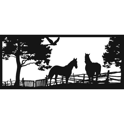 Horse Wood laser cut wall decor will add color to your loved ones' homes and offices, and you can make your wall decor