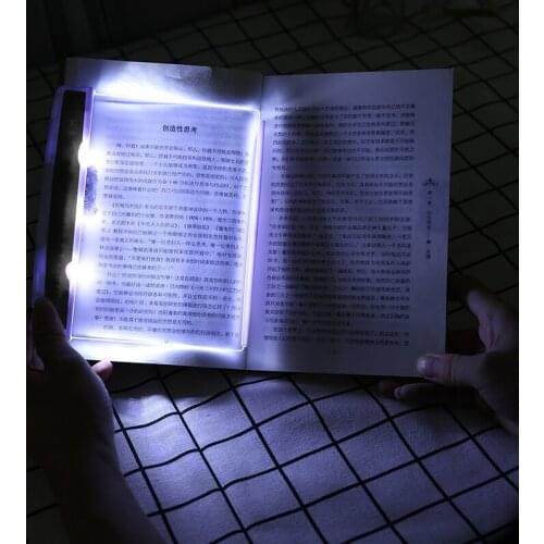 Book Reading Indoor Lighting Night Light Creative LED Reading Lamp Travel Panel Dormitory Led Desk Lamp Eye for Students Bedroom