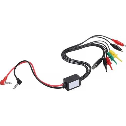 Test Lead Cable Computer Repairing Kit Alligator Clip USB Output Lines Banana Plug Hook Clip Testing Lead Clip