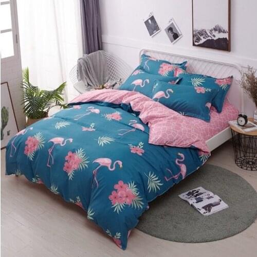 American Style Bedding Set AB Side Bed Set Super King Size Bed Linens Pink Duvet Cover Set Heart Home Bedding Women 03723211941