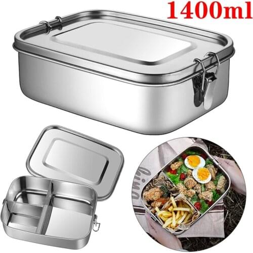 Stainless Steel Lunch Box Student School Multi-Layer Lunch Box Tableware Bento Food Container Storage Breakfast Boxes