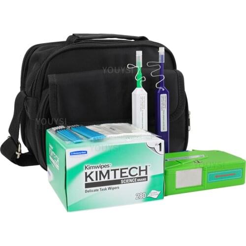 YOUYSI YYS-CL520 Fiber Optical cleaning tool kit cleaning pen cassette cleaner cleaning wipes and cleaning Sticks SC/LC