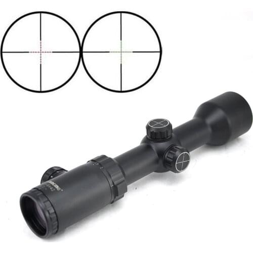 Visionking 1.5-6x42FL Optical Hunting Sights 30mm Mil-Dot Illuminated Red/Green Riflescopes For .22 5.56 Hunting Scopes