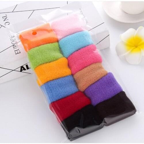 1pc Gum Rubber Bands Colorful Black Elastic Seamless Ponytail Holders Hot 2017 New Fashion Girl Women Tie Gum