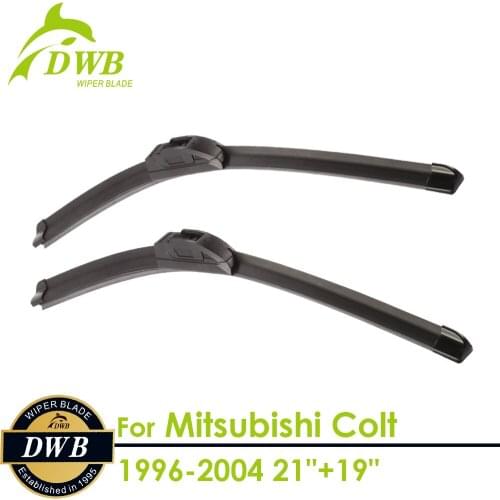 Wiper Blades for Mitsubishi Colt 1996-2004 21"+19", 2pcs free shipping, New Windshield Wipers