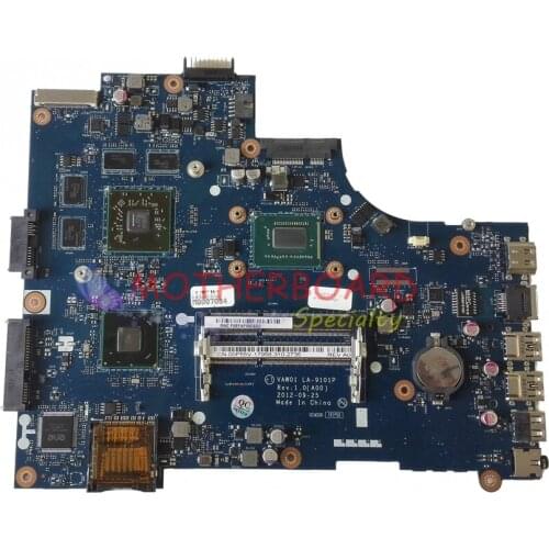 Vieruodis FOR DELL 15R 3521 5521 Motherboard SR0XG i7-3537u CPU VAW01 LA-9101P 0P55V 00P55V CN-00P55V HM76