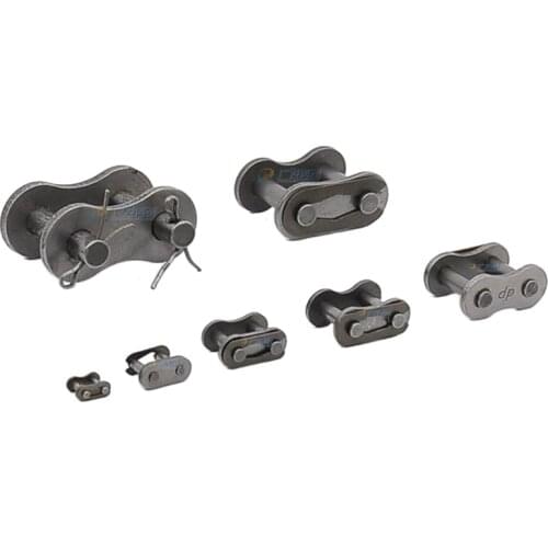 1PCS Full Buckle Roller Transmission Chain Join Industrial Chain Connector