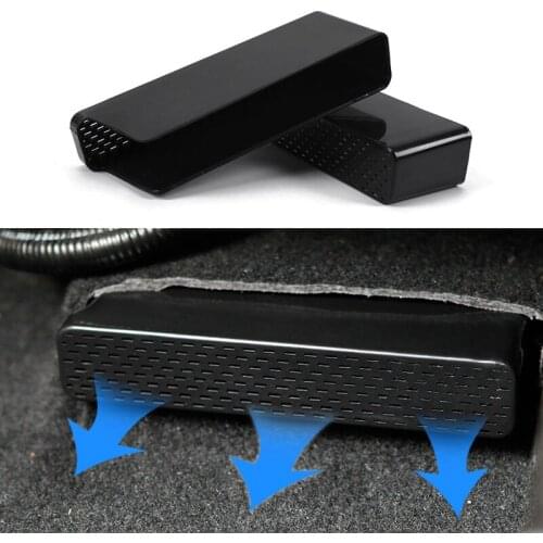 2PCS ABS Air Outlet Protective Cover Rear Car Under Seat for Toyota Camry 2018 2019 Air Conditioner Vent Outlet Cover Accessoies