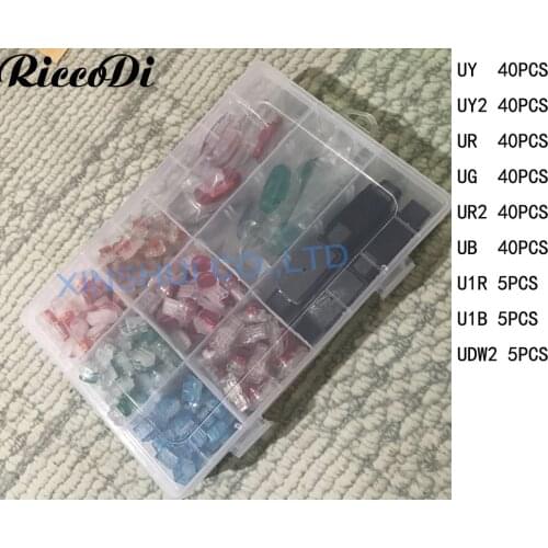 255PCS 2017 hot sell Scotchlok UY UY2 UG UR UR2 UB U1B U1R UDW2 scotchlok Connector cable Butt Splice Connectors