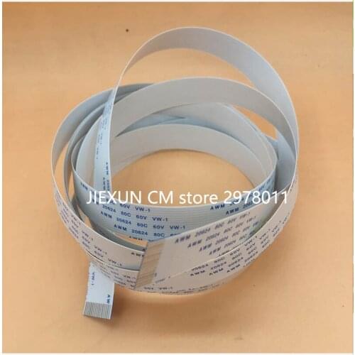 4pcs/lot For Roland SP-540V VP-540 Cable Card 15Pin 2600 length for Roland SP-300 VP-300 BB FFC flat date cable lines card cable