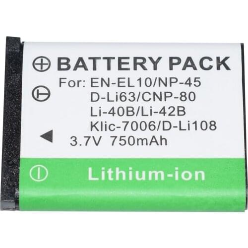Battery for Li-42B Olympus u 1040 u 1050 SW u 1060 u 1200 u 5000 u 700 u 7000