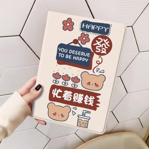 For iPad Air 2 3 4 Case for iPad 8th 7th Generation Cover Leather Capa for iPad 9.7 10.2 10.9 Pro 10.5 11 2020 2019 2018 Mini 2