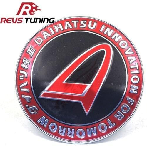 90mm Plastic+Aluminum DAIHATSU Automobile Car JAF Front Grill Badge Emblem