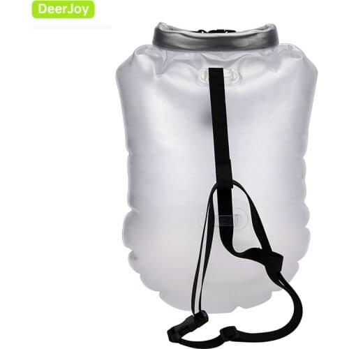 18L Swim Buoy Waterproof Dry Bag Swim Safety Float Keep Gear Dry for Boating Kayaking Fishing Rafting Swimming Training Camping