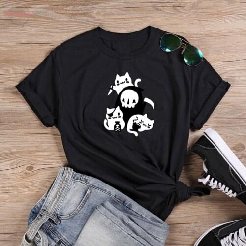 Colored Deaths Little Helpers gothic t-shirt women 100% Cotton funny graphic tumblr casual quote Fashion unisex tee top tshirt
