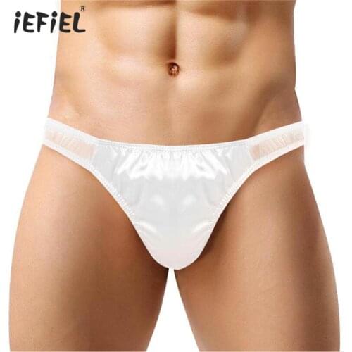 IEFiEL Men Briefs Sexy Underwear Sexy Lingerie Sissy Panties Homme Sexy Male Tanga Gay Men Briefs Underwear Sissy Erotic Panties