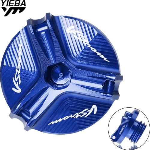 Motorcycle Oil Filler Cap Engine Oil Cup Cover Drain Plug Sump Nut FOR SUZUKI FOR SUZUKI V-STROM 1000 2002-2019 VSTROM 650