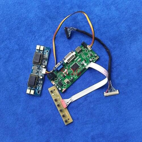 Kit Controller Card 4CCFL DVI VGA HDMI-compatible LCD display 1280*1024 LVDS 30 Pin Fit HSD170ME11/HSD170ME13/HT170E01/HT170EX1