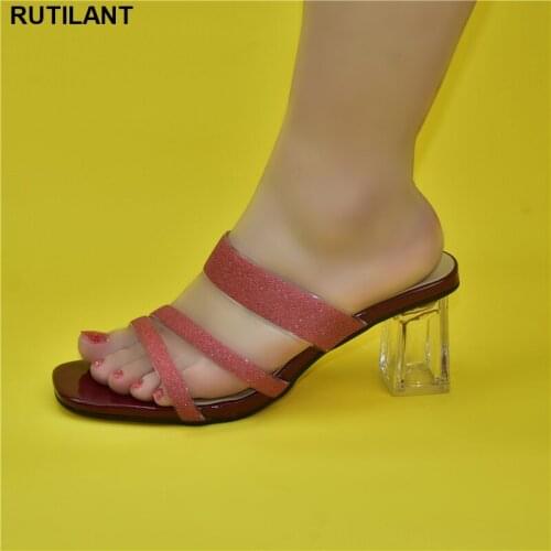 Latest Design Luxery Shoes Women High Heels Sexy Ladies Plus Size Women Shoes 43 Open Toe Shoes Italian Women Wedding Pumps