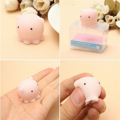 Octopus Japan Mochi With Box Toy Mobile Phone Straps Healing Kid Toy Gift Stress Reliever Decor Stretch