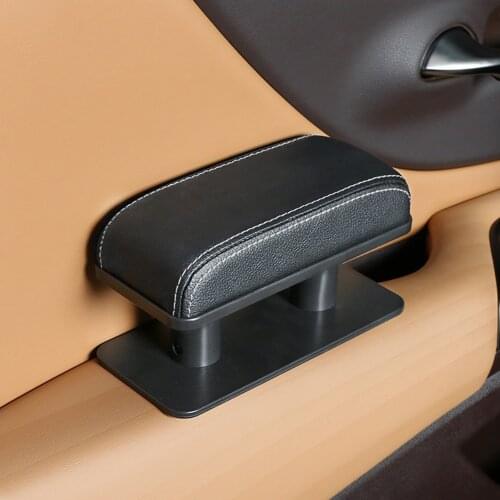Car armrest box support left hand armrest support main driving door armrest increase pad modification universal left armrest