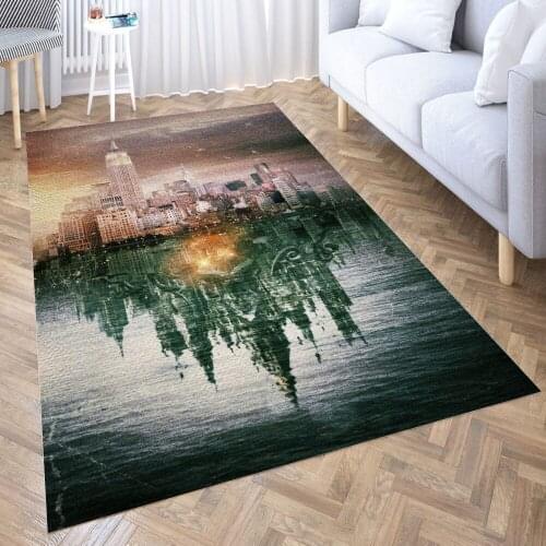 The Mortal Instruments Carpet for Living Room 3D Anime Cartoon Rug Gamer Teen Room Bedside Lounge Rug Kids Children Floor Mats