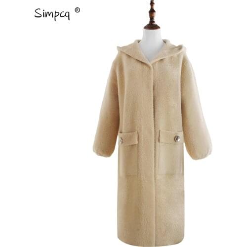 Simpcq Women's Wool Coats