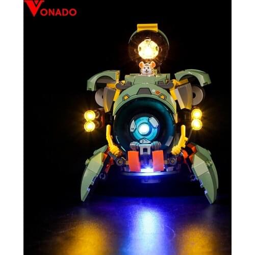 Vonado Led Kit For75976 Famous Popular Movies Wrecking Ball Building Block Bricks Toy