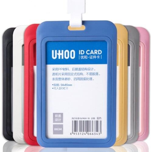 PP Exhibition ID Bank Tag Staff Credit Badge School Cute Student Supply Card