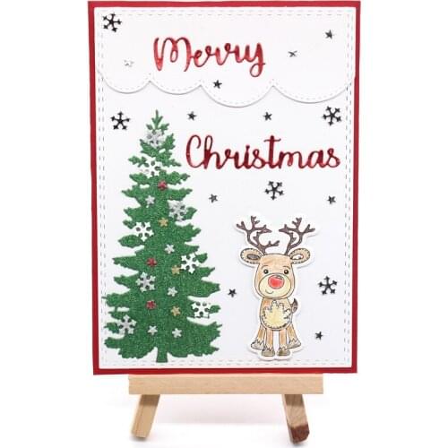 YPP CRAFT Christmas Tree Metal Cutting Dies Stencils for Scrapbooking Stamp/photo album Decorative Embossing Paper Cards