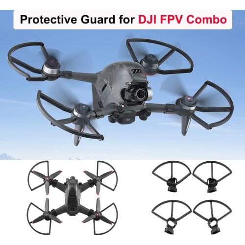 Propeller Protector Guard for DJI FPV Combo Drone Accessory Blade Fens Props Wing Quick Release Cover Protective Kit Accessory