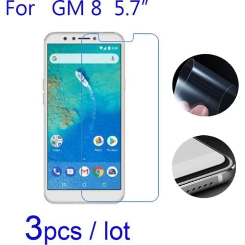 3pcs/lot Soft Matte/Ultra-Clear/Nano Explosion-Proof Protective Films for google General Mobile GM8 GM 8 Phone Screen Protectors