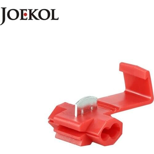 1000PCS Scotch Lock Wire Electrical Cable Connectors Quick Splice Terminals Crimp Wire Connector for 22-18 AWG