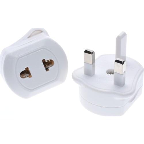 UK Travel Adapter with Fuse.EU China Canada Japan Thailand Plug to BS1363A plug,IEC Type G UK plug to US Outlet receptacle