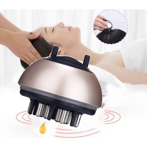 Head body scalp Massager electric Portable Handheld Head Massager Scratcher for Stimulating Hair Growth Stress Release brush