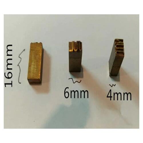 Free shipping customize for 4*6*16mm English letter